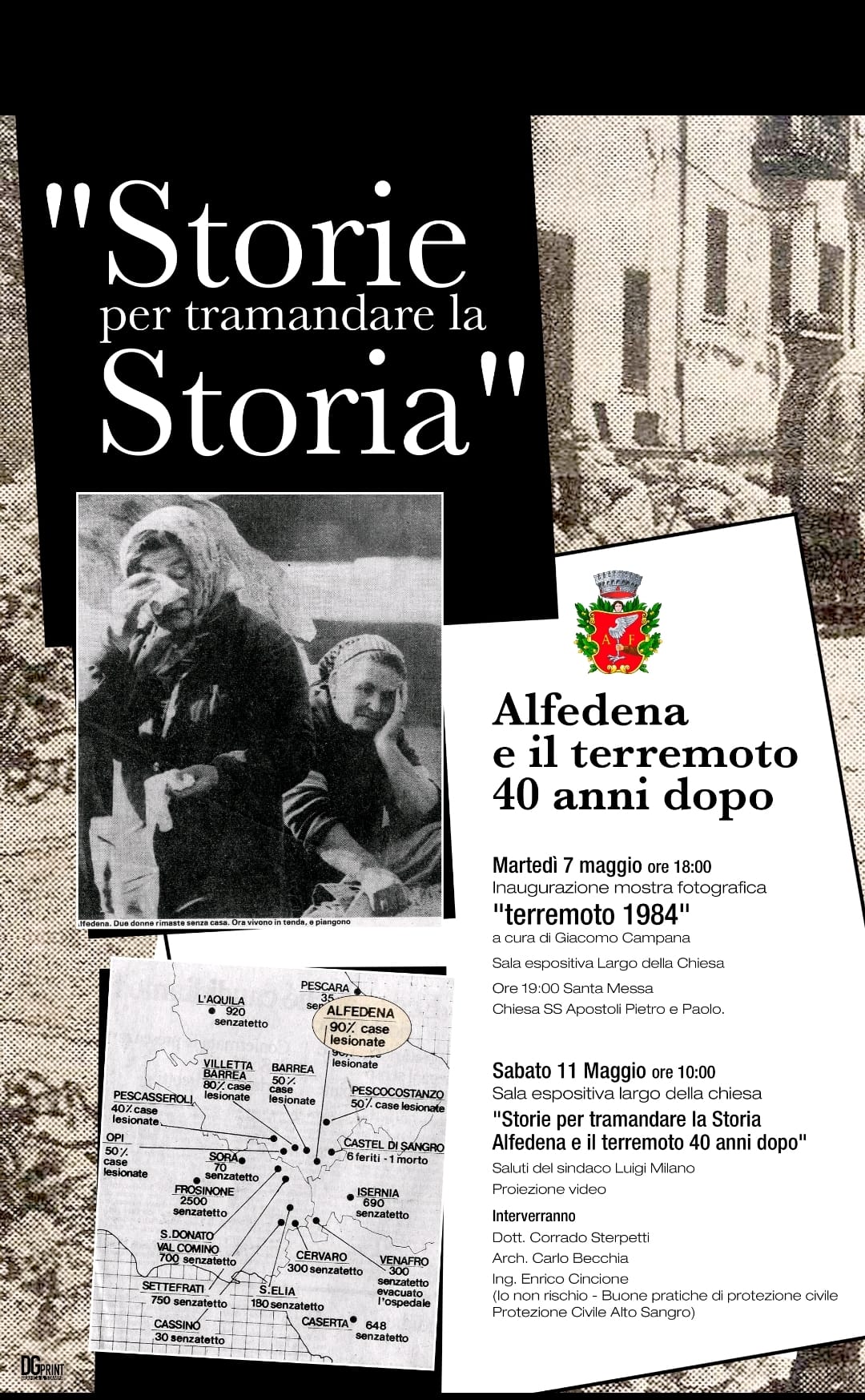 "Storie per tramandare la Storia"   Alfedena e il terremoto: 40 anni dopo